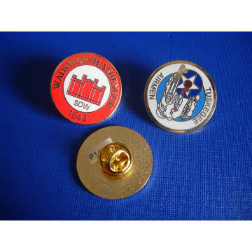 Promotional Gold Plated Lapel Pin, Enamel Badge (GZHY-CY-025)